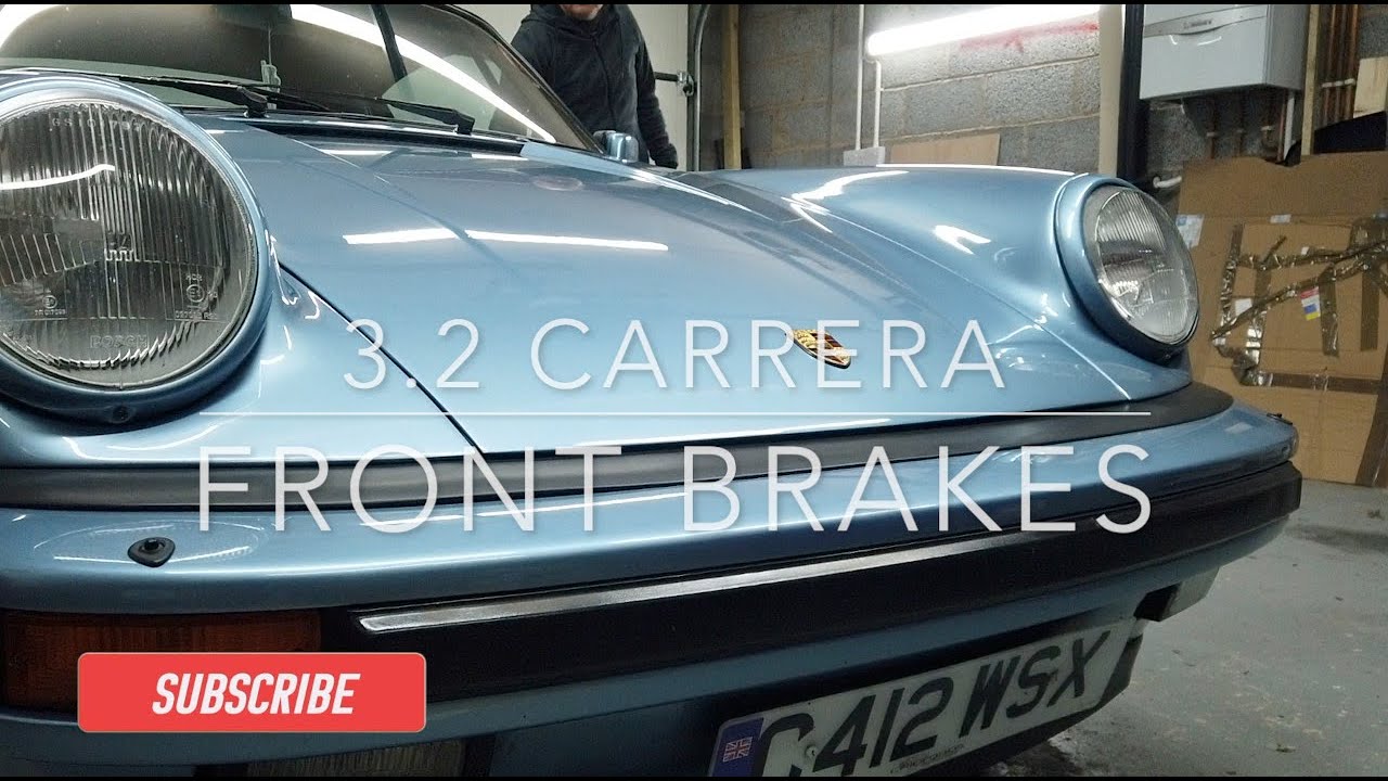 Porsche 911 DIY Front Disks and Pads