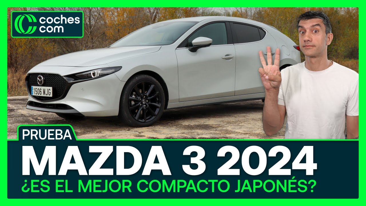 COMPACTOS japoneses… ¿es el MAZDA 3 2024 el mejor? 🇯🇵 Prueba | Opinión | coches.com