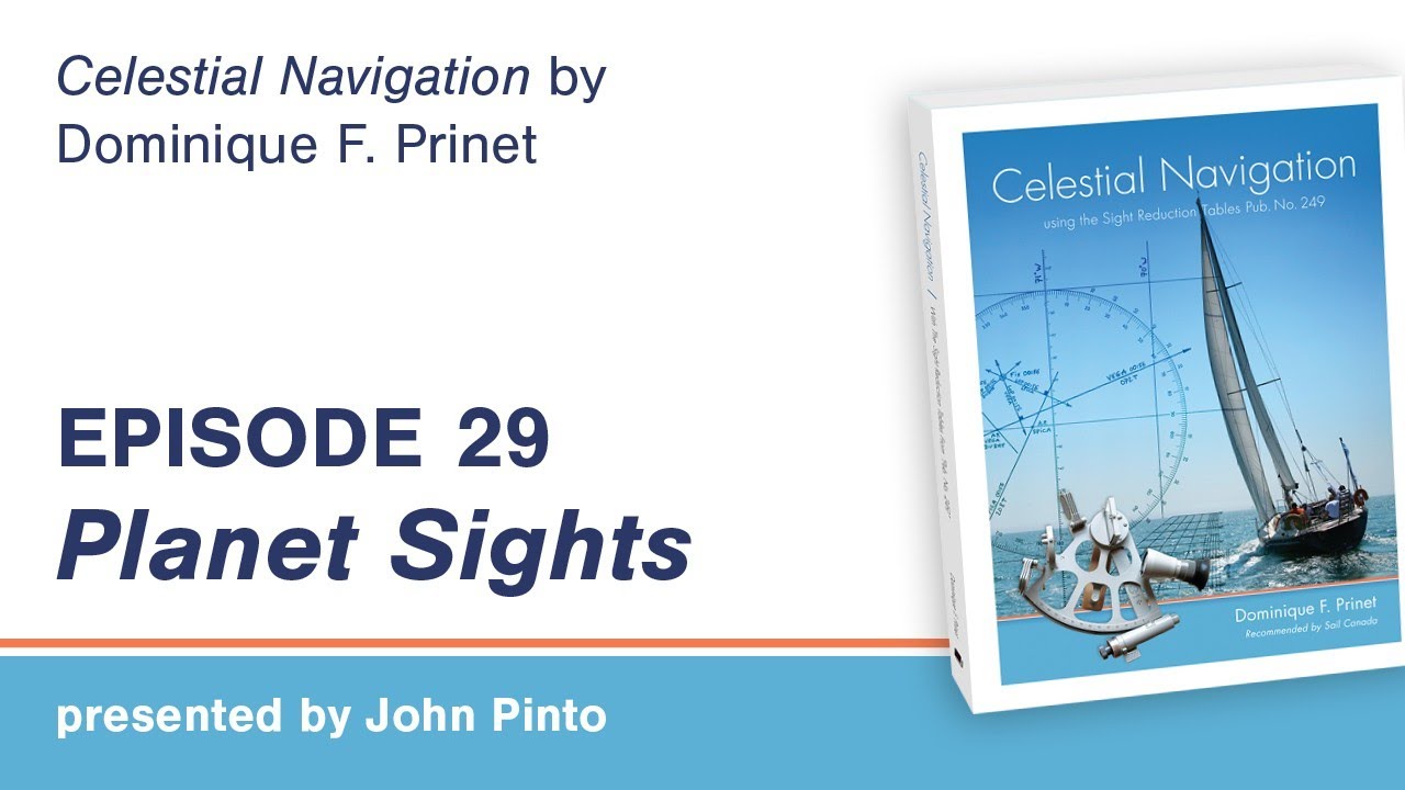 Celestial Navigation Episode 29: Planet Sights