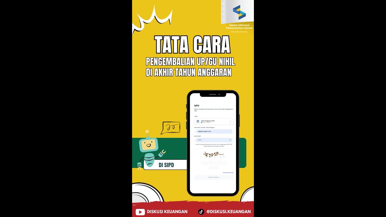 Tata Cara Pengembalian UP/GU Nihil Akhir Tahun 2025 #sipd #penatausahaan #Keuangan #SIPDRI