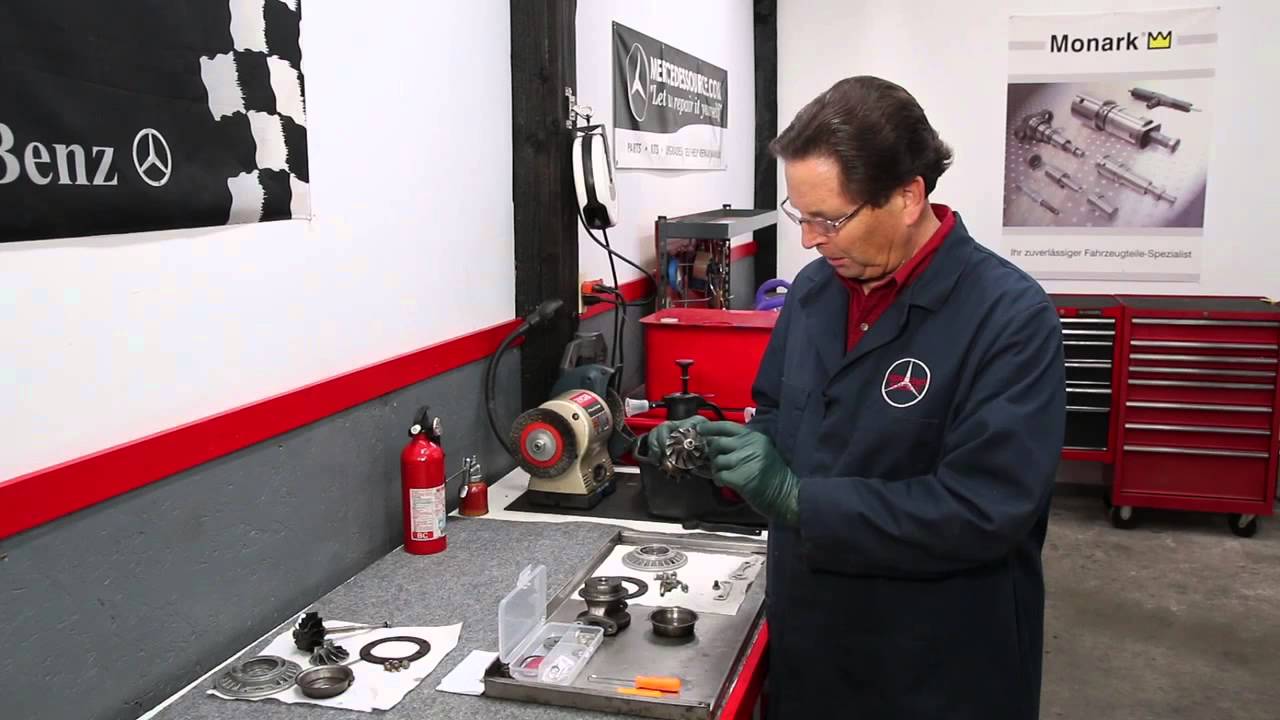 Mercedes Garrett T3 Turbo Charger Internal Inspection