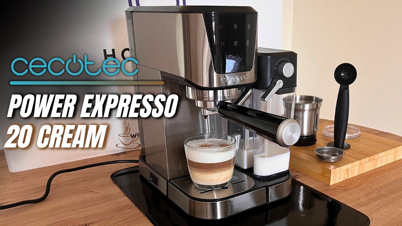 Cecotec POWER ESPRESSO 20 CREAM ¿Merece la pena esta cafetera de Cecotec? Nuestra Opinión