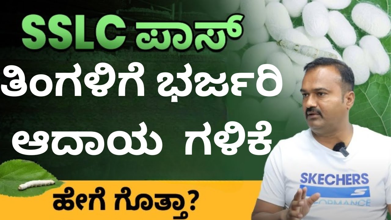 Sericulture Farming In Kannada| Sericulture ಉತ್ತಮ ಆದಾಯ ನೀಡುವ ಕೃಷಿ   Iರೇಷ್ಮೆ ಕೃಷಿ ಮಾಹಿತಿ |
