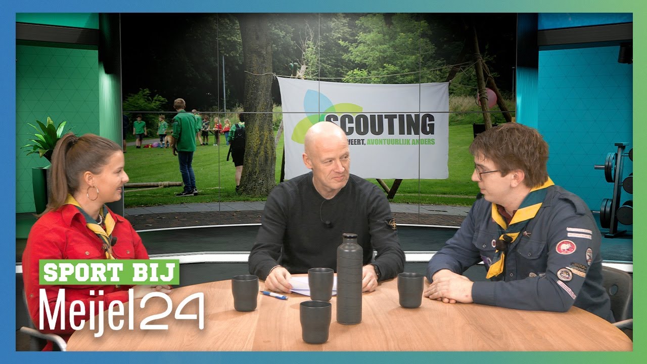 Yente Zwamborn en Martijn van Haperen over Scouting Nederweert