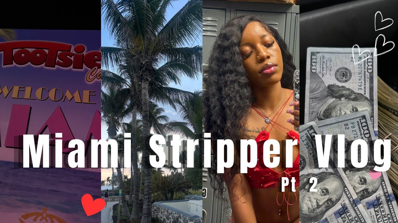 MIAMI STRIPPER VLOG PT. 2 🔥 | Auditioning at Tootsies | KICKED OUT THE SECTION + Money Counts 💰