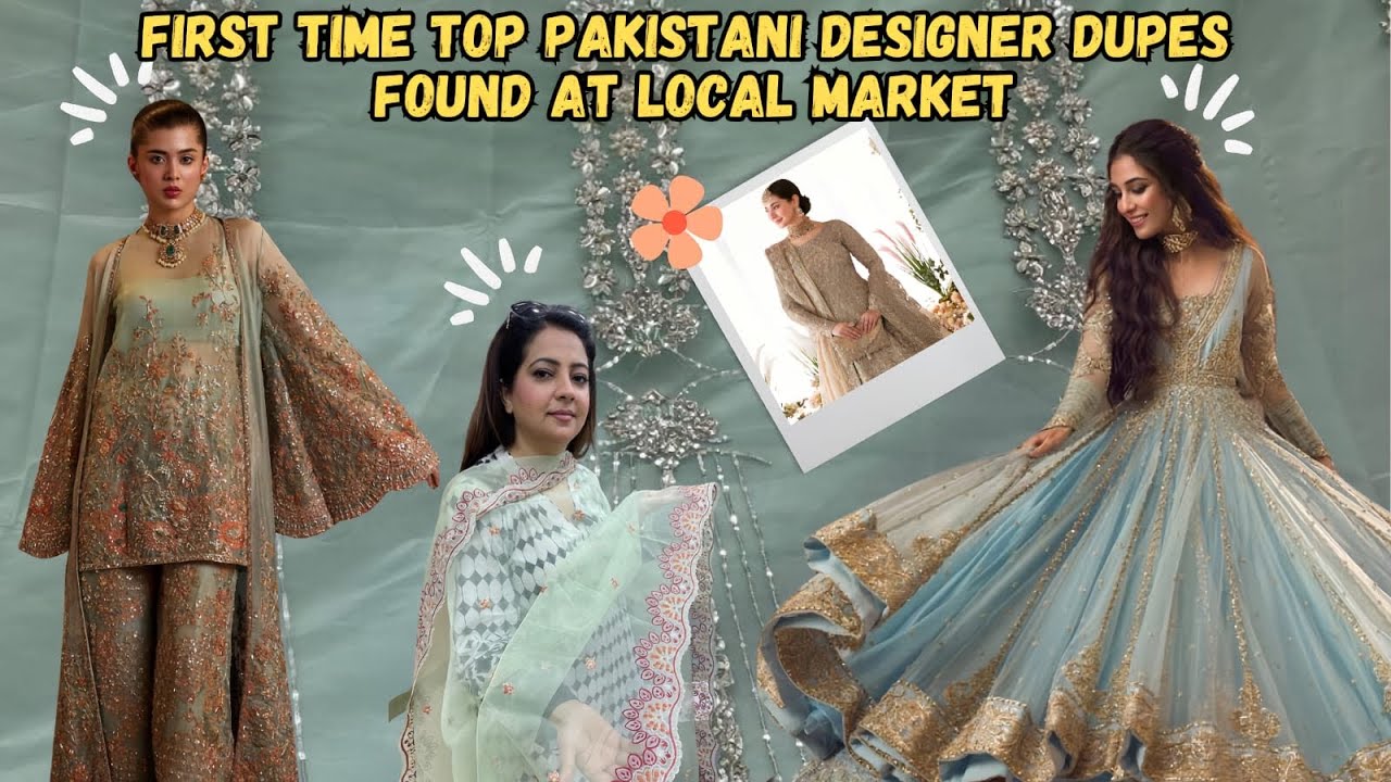 Cliff Shopping Mall Karachi |Designer Hussain Rehar,Kanwal Malik,Faiza Saqlain,ErumKhan Dress Dupes💖