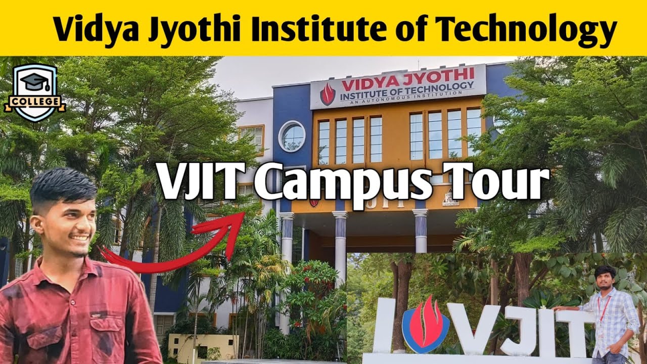 VJIT Campus Tour| My College Tour||Vidya Jyothi Institute of Technology | Vjit  college|#vjit