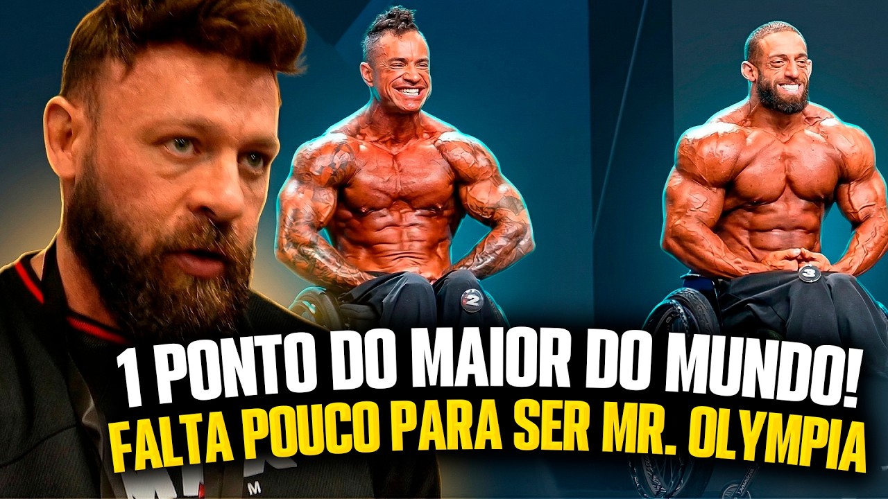 1 PONTO DO MR. OLYMPIA! GORILA ALBINO