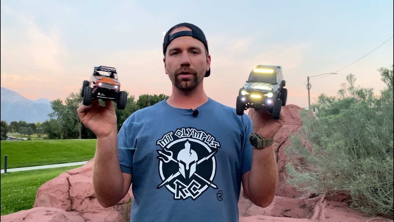Axial SCX24 VS Traxxas TRX4M - Lightweight VS Heavyweight - Budget Friendly $ VS EXPENSIVE $$$