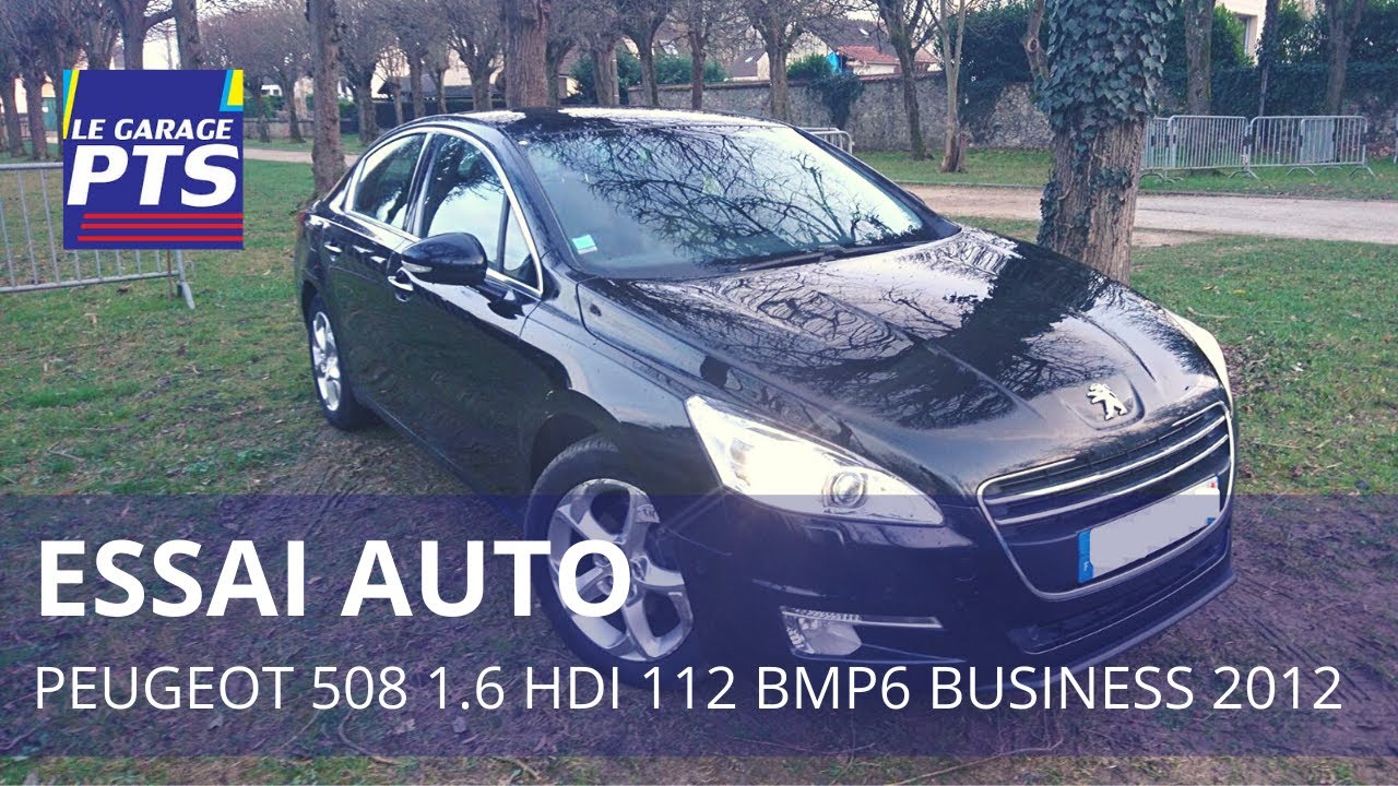 TEST - PEUGEOT 508 1.6 HDI 112 BMP6 BUSINESS 2012 - FRANCE