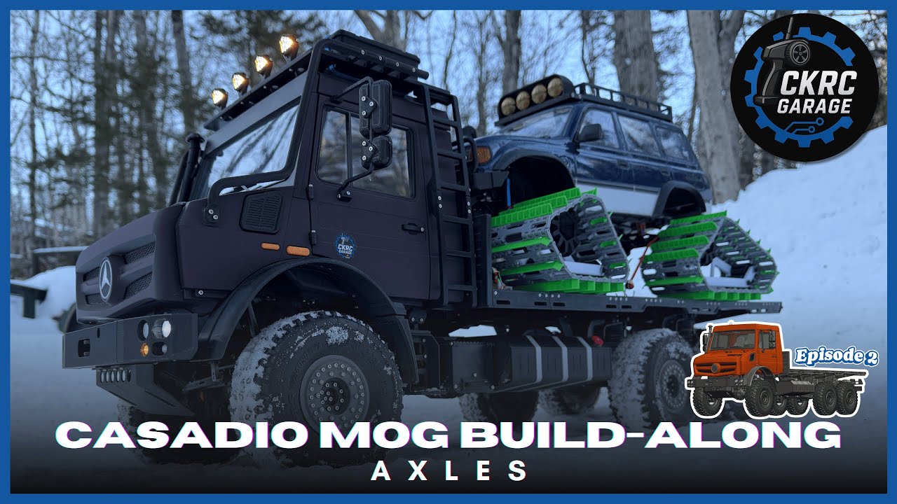 Building the Casadio Mog 6&times;6: Axles &ndash; Project 4 Build-Along (Ep. 2)