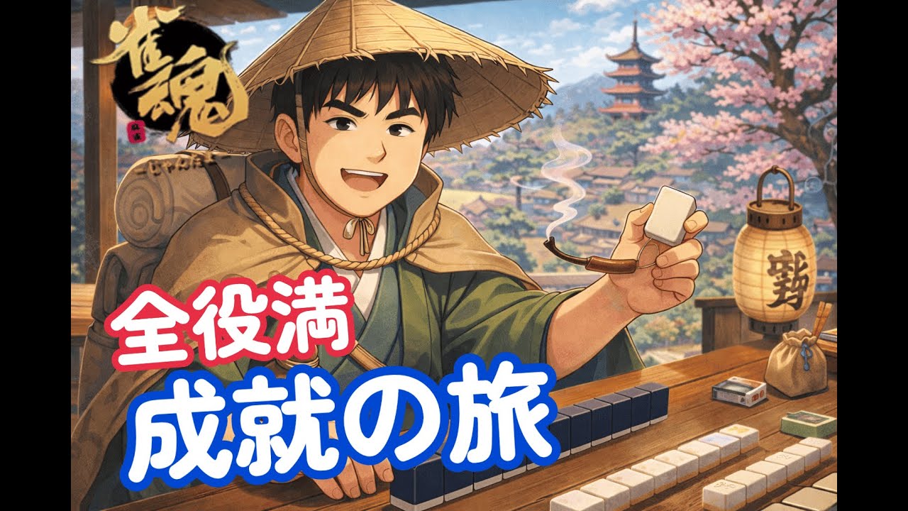 【雀魂】段位戦で全役満成就を目指す旅　32日目