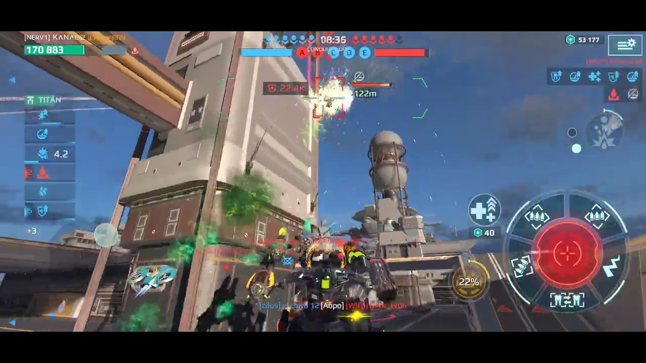 Probando al rex a ver que tal esta en war robots 