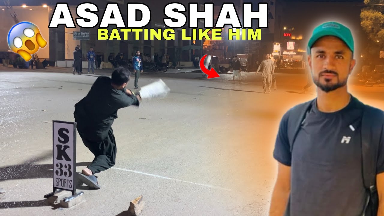 Semi Final Ke Match Ma Asad Shah Wali Batting Dekhne Ko milli🔥😍