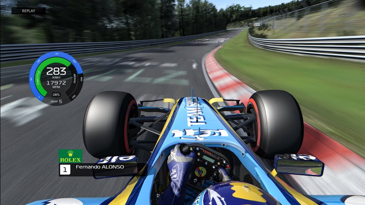 THE RENAULT R25 WITH 𝗦𝗟𝗜𝗖𝗞𝗦 IS A 𝗠𝗢𝗡𝗦𝗧𝗘𝗥 AROUND THE NORDSCHLEIFE! 😳