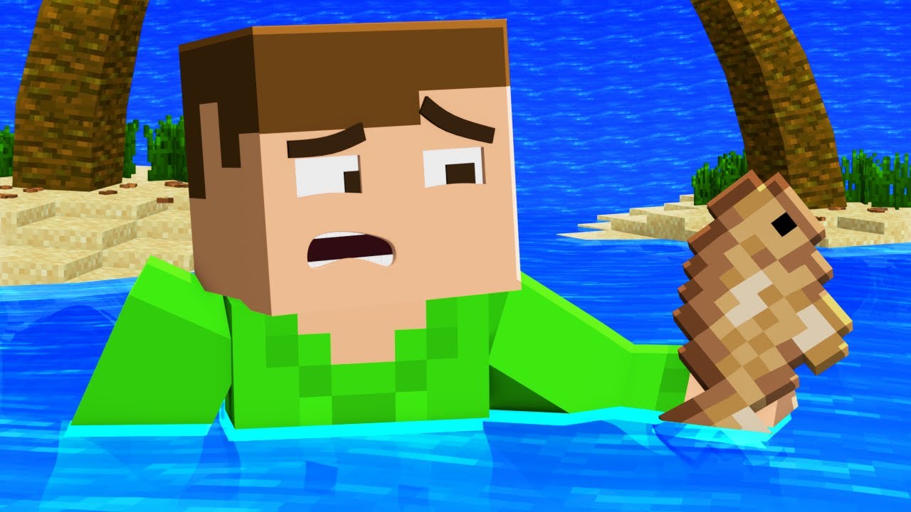 Kan jag överleva *STRANDSATT* i Minecraft?!
