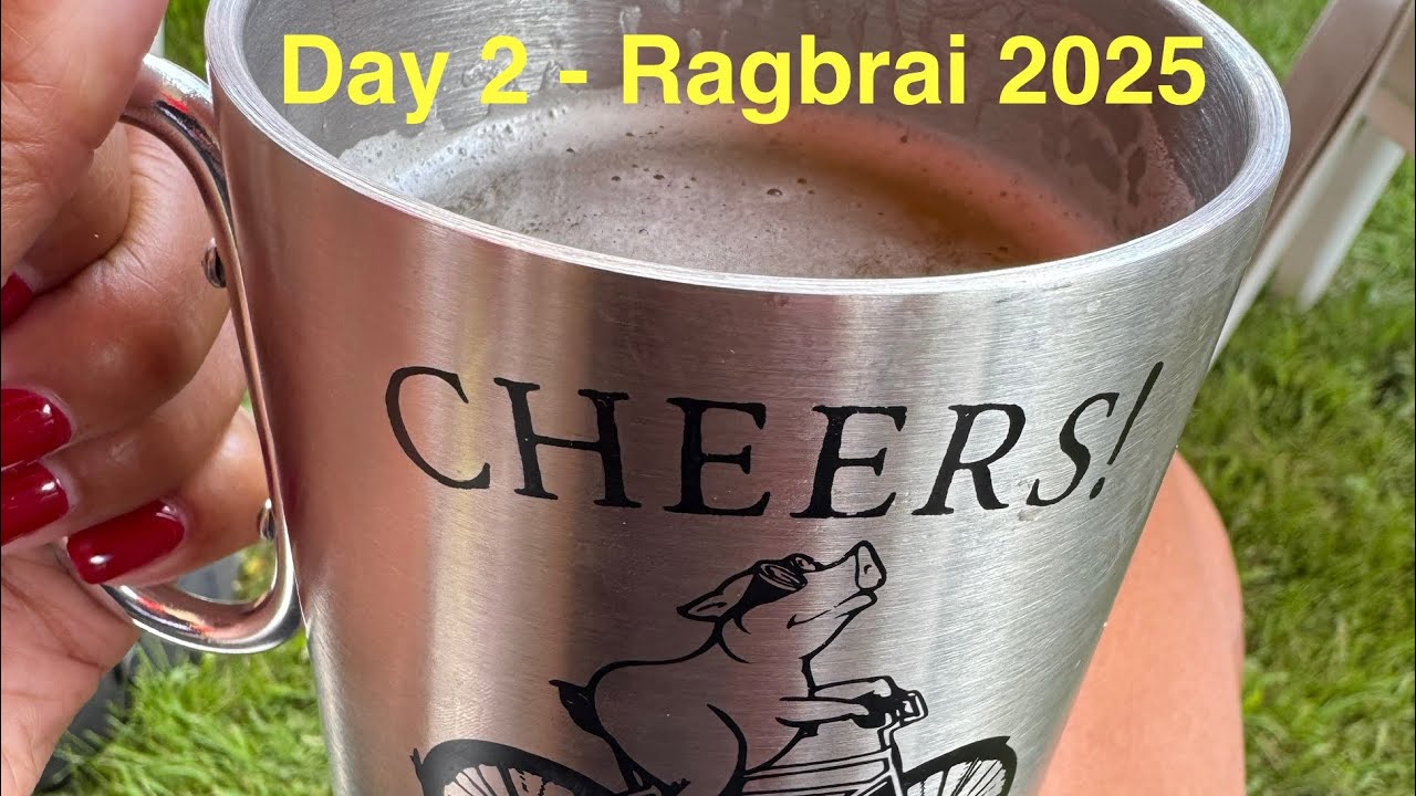 Ragbrai 2025 - Day 2 Milford to Estherville
