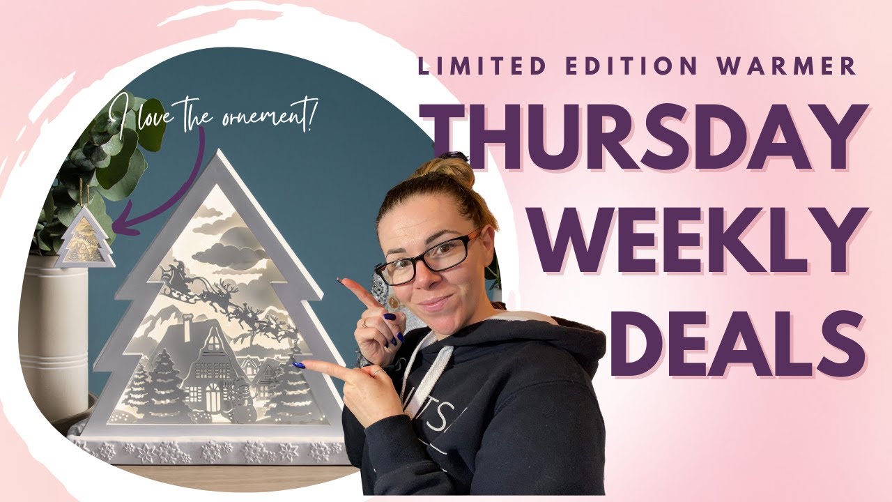 Scentsy UK | Limited edition warmer sneek peek and Thursday Deals