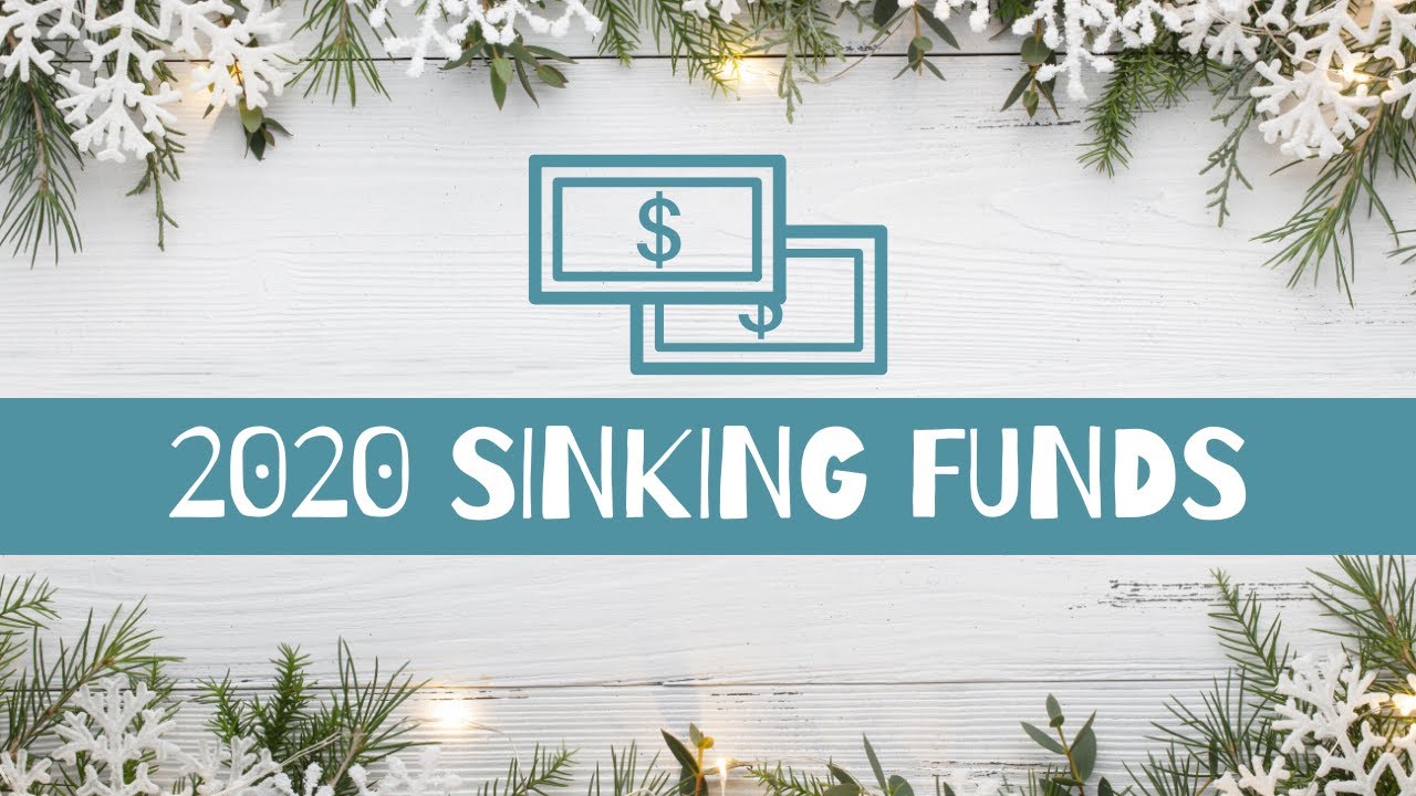 Setting Up 2020 SINKING FUNDS in YNAB | The Zilinski Life