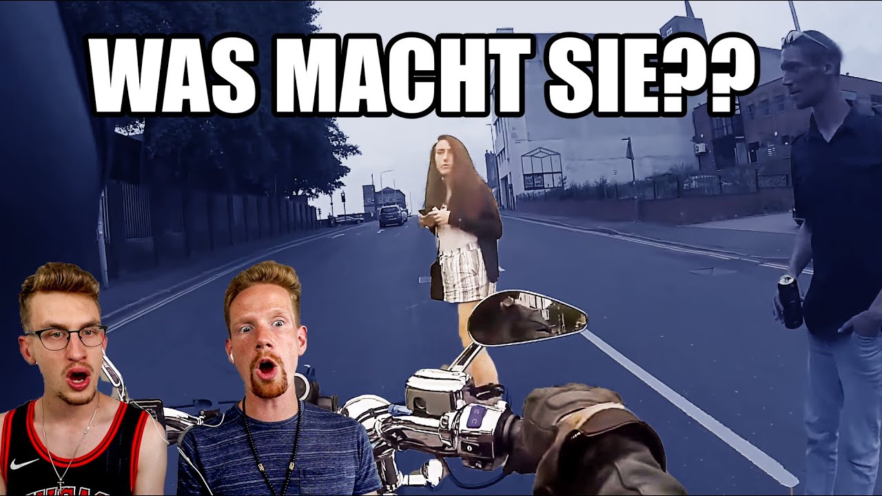 DAVID UND BLACKOUT REAGIEREN AUF ANGRY PEOPLE VS BIKERS