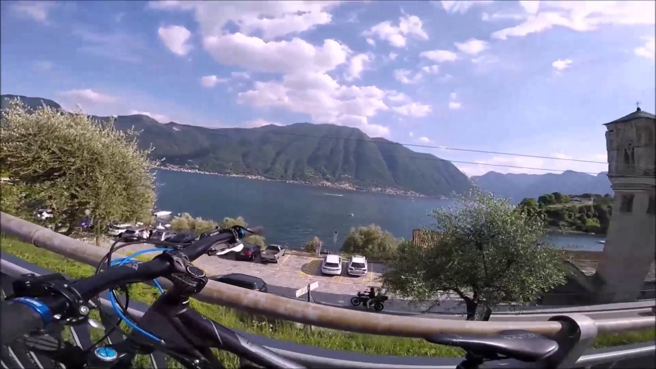 MTB sul Lago di Como - Discesa tranquilla da Boffalora