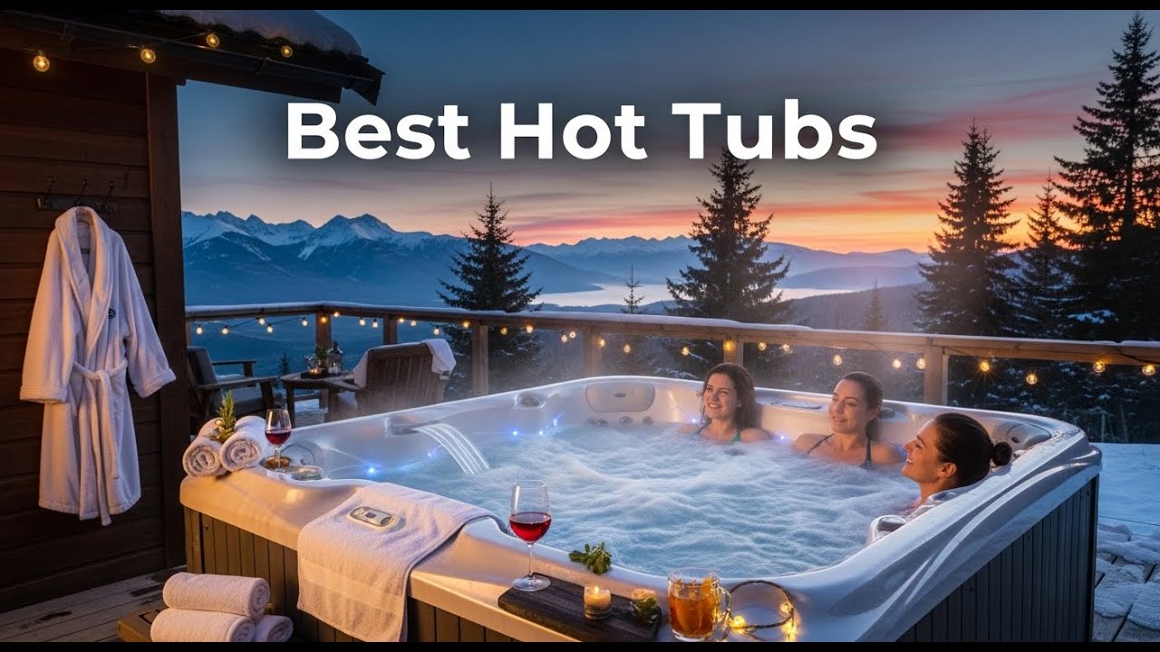 TOP 5 Best Hot Tubs  Maintenance Nightmare or Easy? 🧼