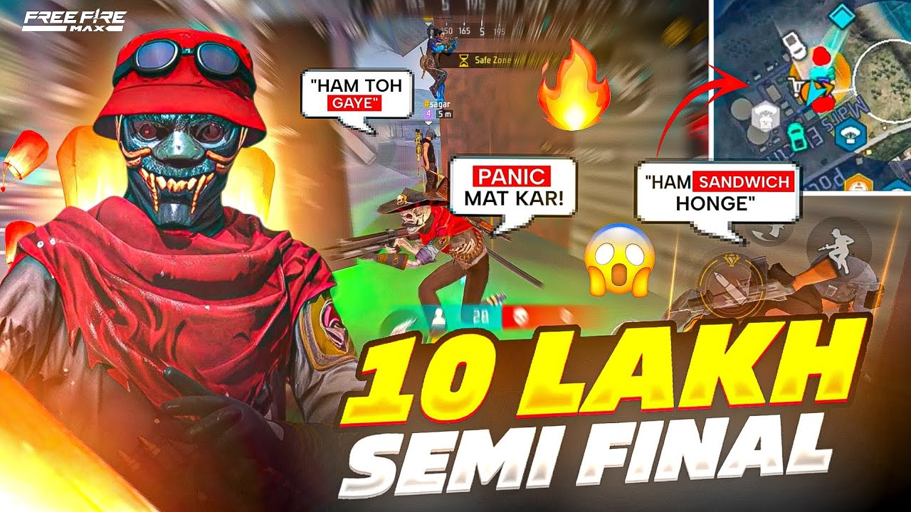10 LAKH SEMI FINAL IQOO COMMUNITY CUP @FOZYAJAY @TotalGaming093@TGMAFIAA 