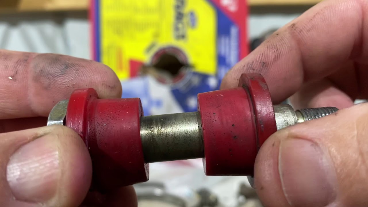 Sloppy bushings on fulcrum pin.