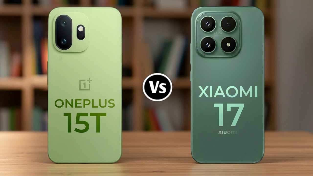 OnePlus 15T 5G Vs Xiaomi 17 5G 