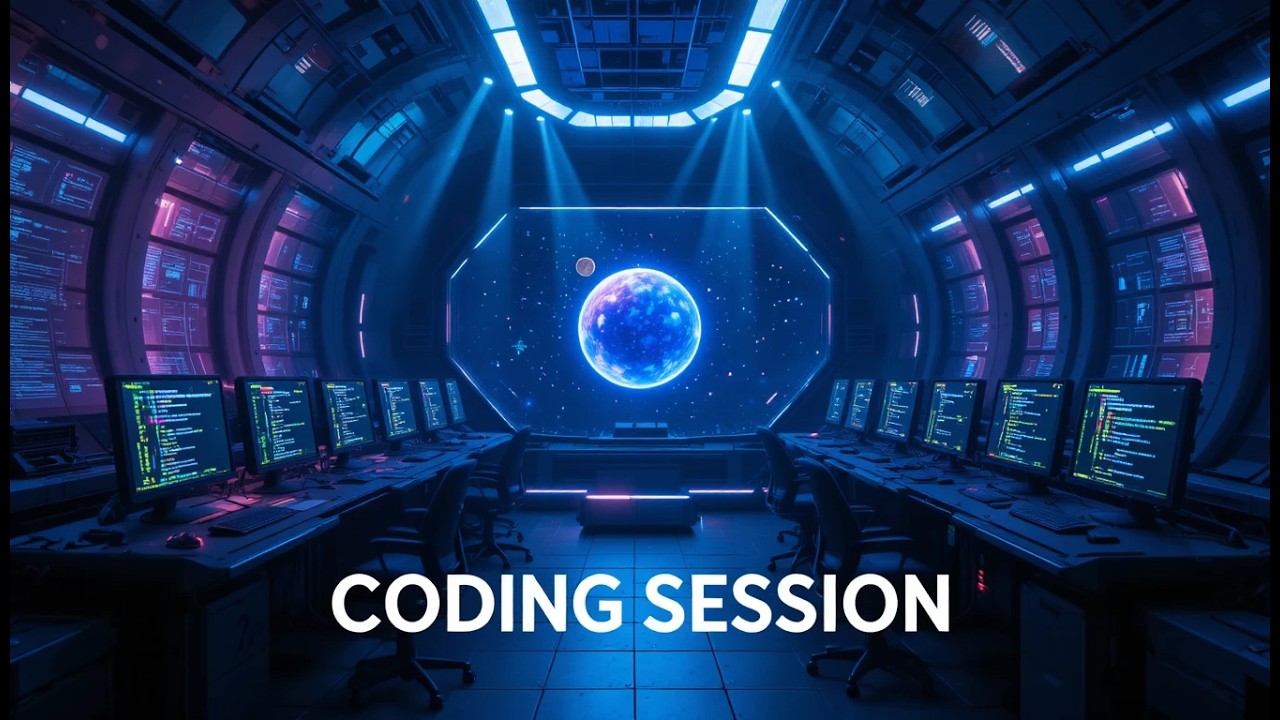 Deep Work Music for Coding – Enter Flow State Faster | Study With Me Space Focus