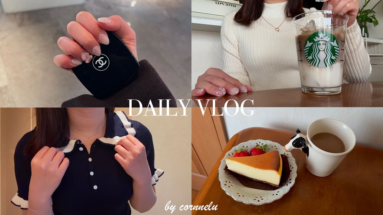 vlog｜頑張れない日こそ自分の好きな物を購入して気分を高めるOLの3日間🎀少しの工夫で毎日を楽しくする方法💫アウトレット購入品(ラルフ,ReFa etc...),春服Haul,Rollbarn