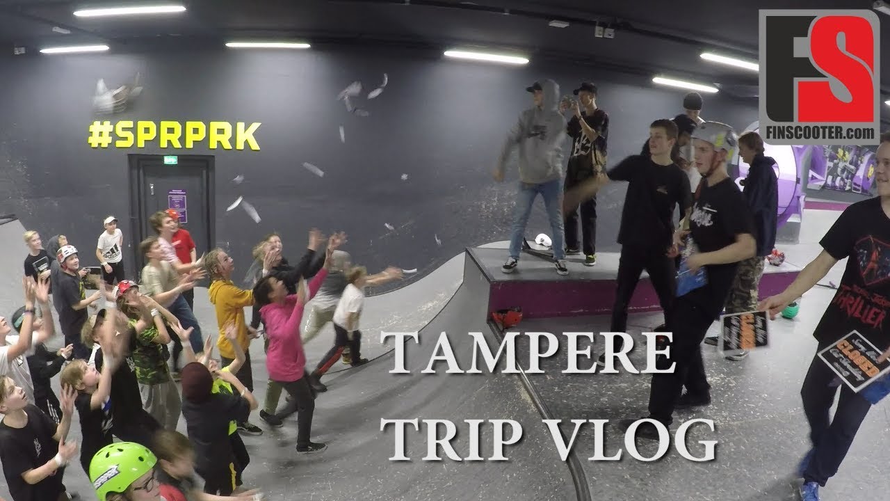 FinScooter Tampere Trip - Vlog