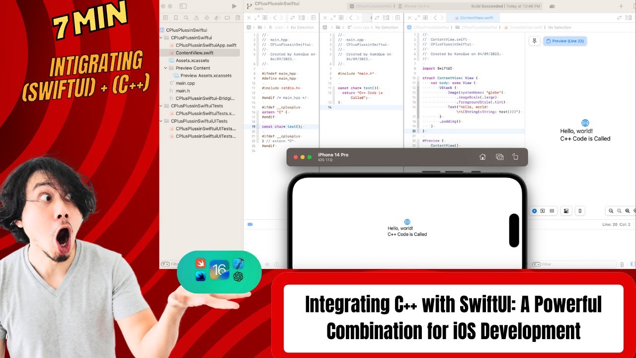 Integrating C++ with SwiftUI: A Powerful Combination for iOS Development