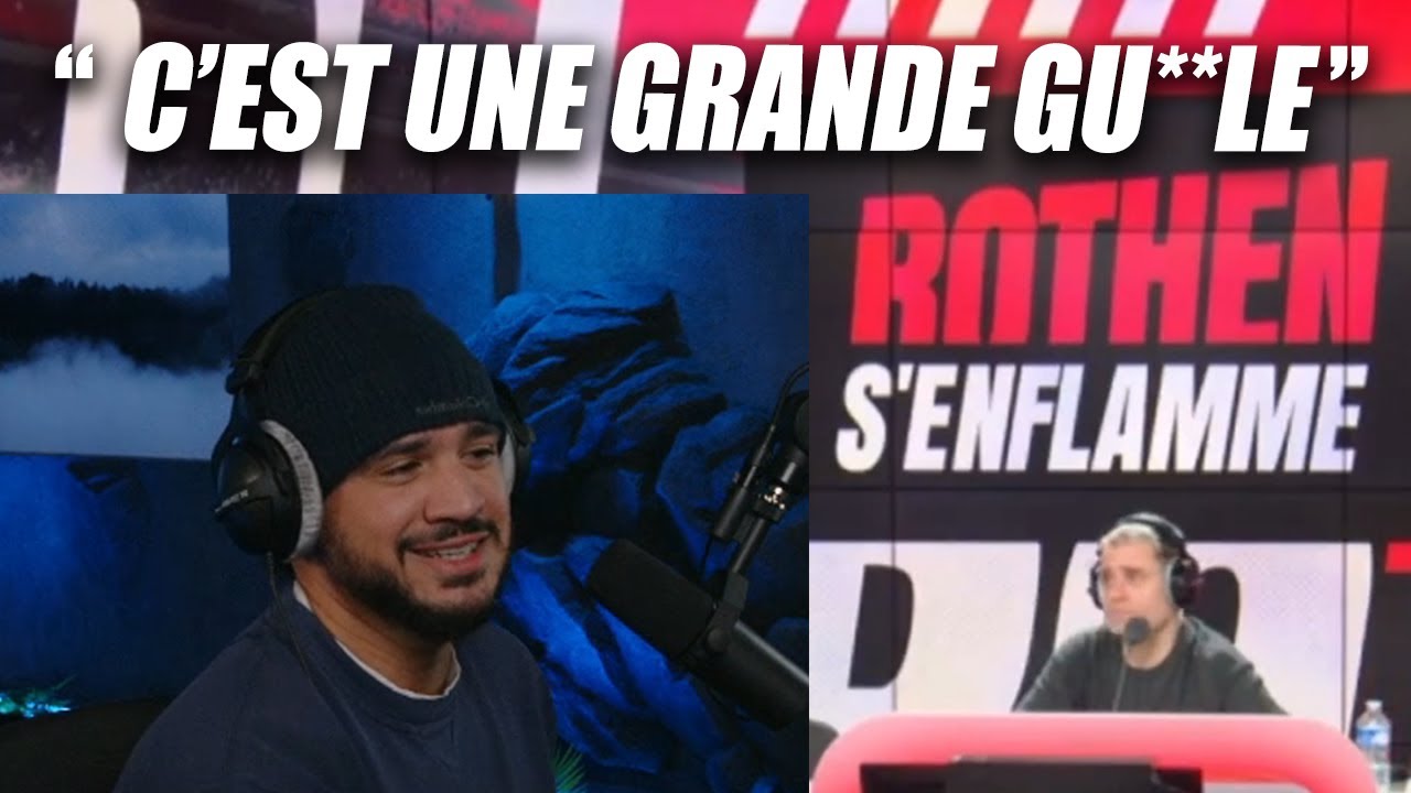 Amine réagit au tacle de Jérôme Rothen et lui répond !