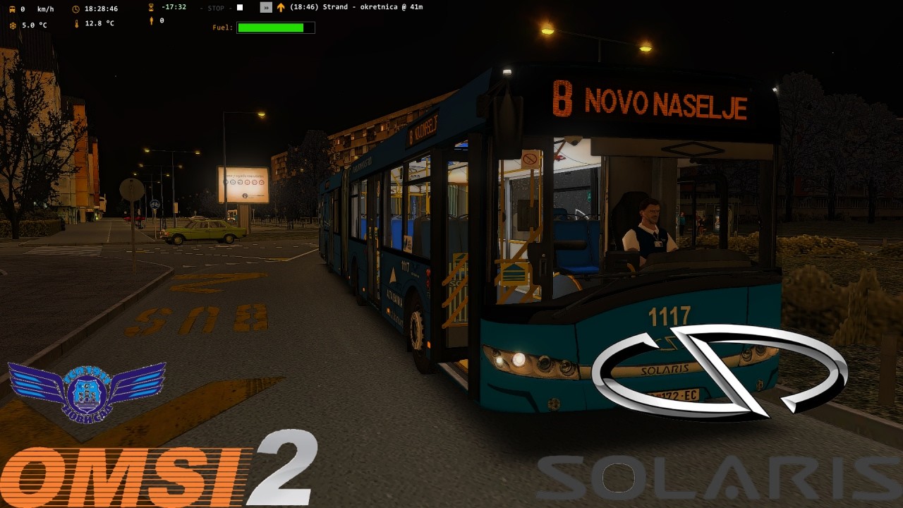 Omsi 2 - Novi Sad - Line 8 - Solaris Urbino 18 2013