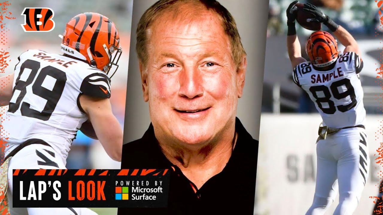 Looking at the Versatility of Bengals Tight End Drew Sample | Lap's Look