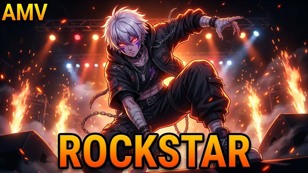 (Anime mix) - Rockstar [AMV]