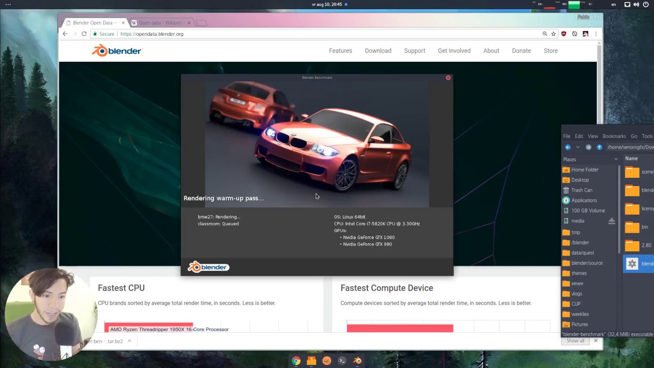 BLENDER OPEN DATA Official Benchmark!