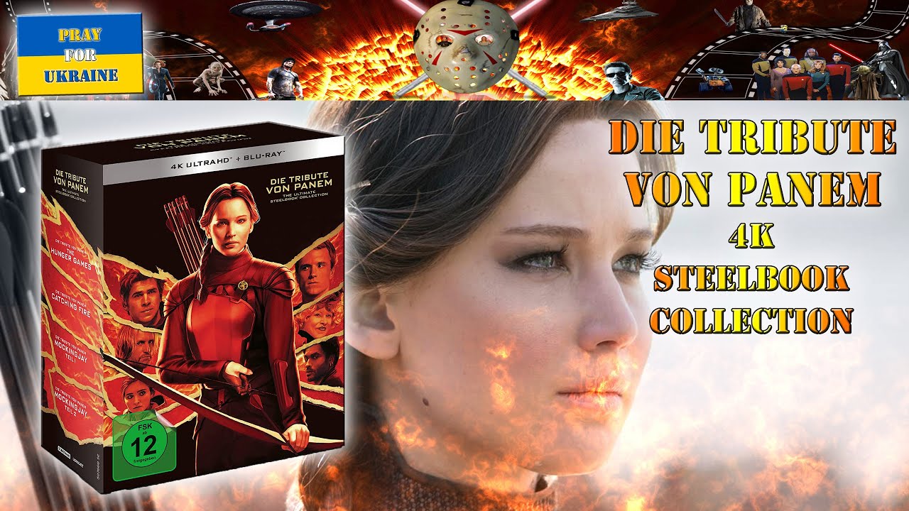 Unboxing - DIE TRIBUTE VON PANEM - 4K Steelbook Collection