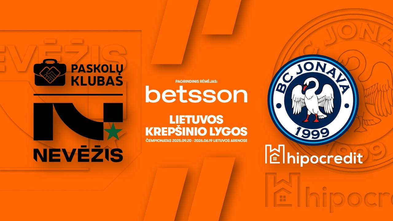 LKL, kurią remia Betsson, rungtynių apžvalga: „Nevėžis-Paskolų klubas“ - „Jonava“ [2026-02-14]