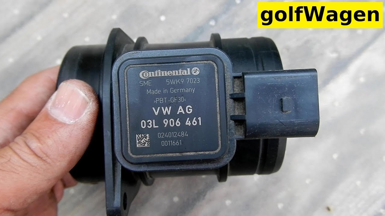 Skoda Octavia 2 MAF sensor removal