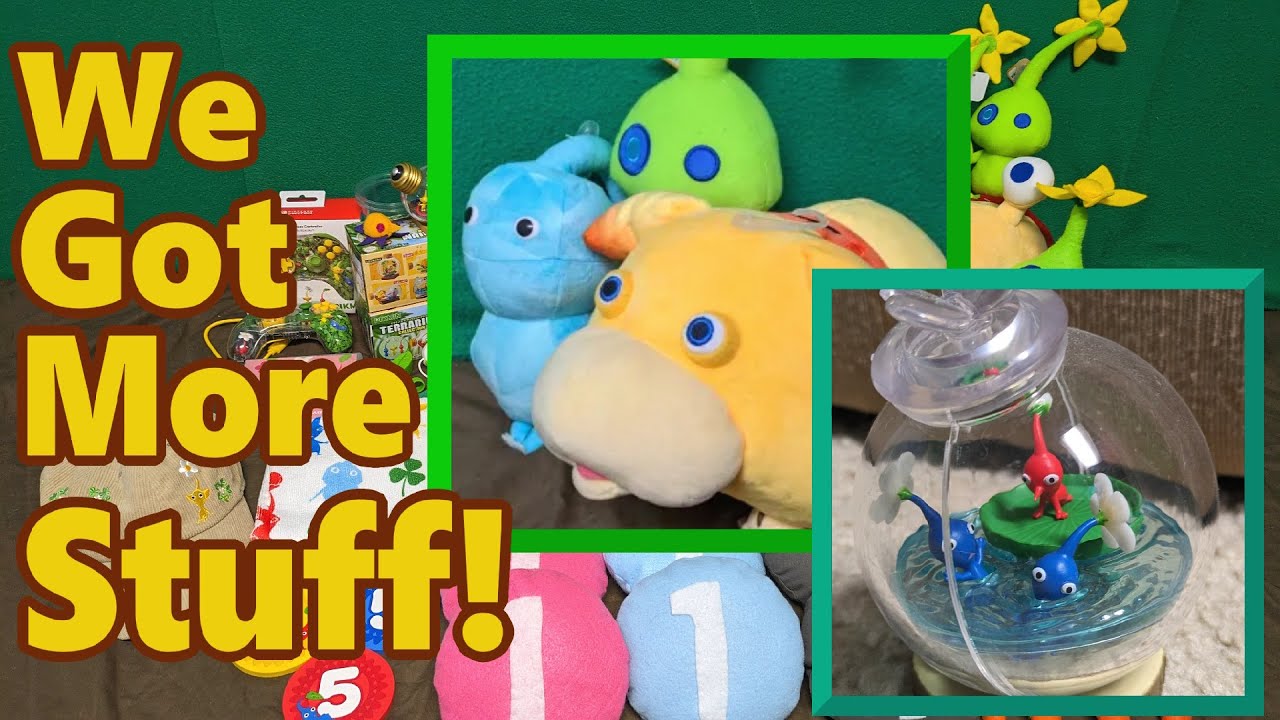 Обновление коллекции фирменных товаров Pikmin!