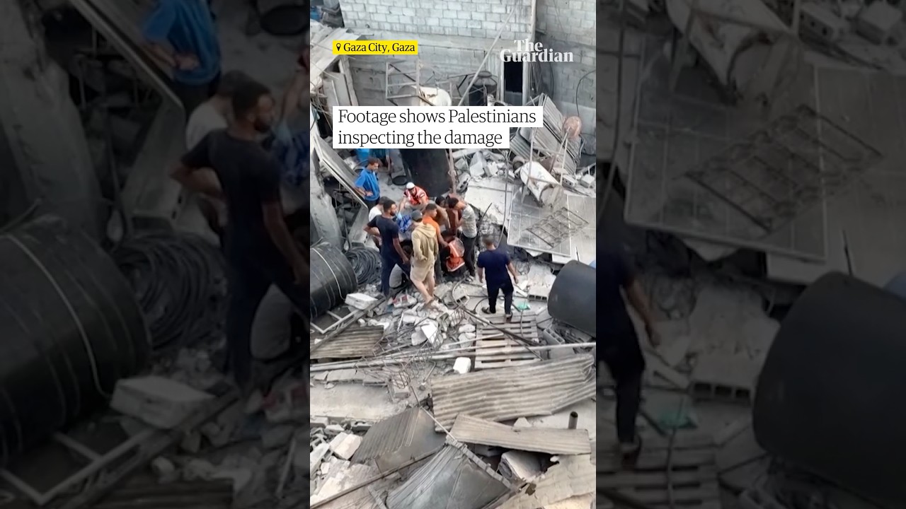 Israeli airstrikes on Gaza overnight have killed at least 104 Palestinians