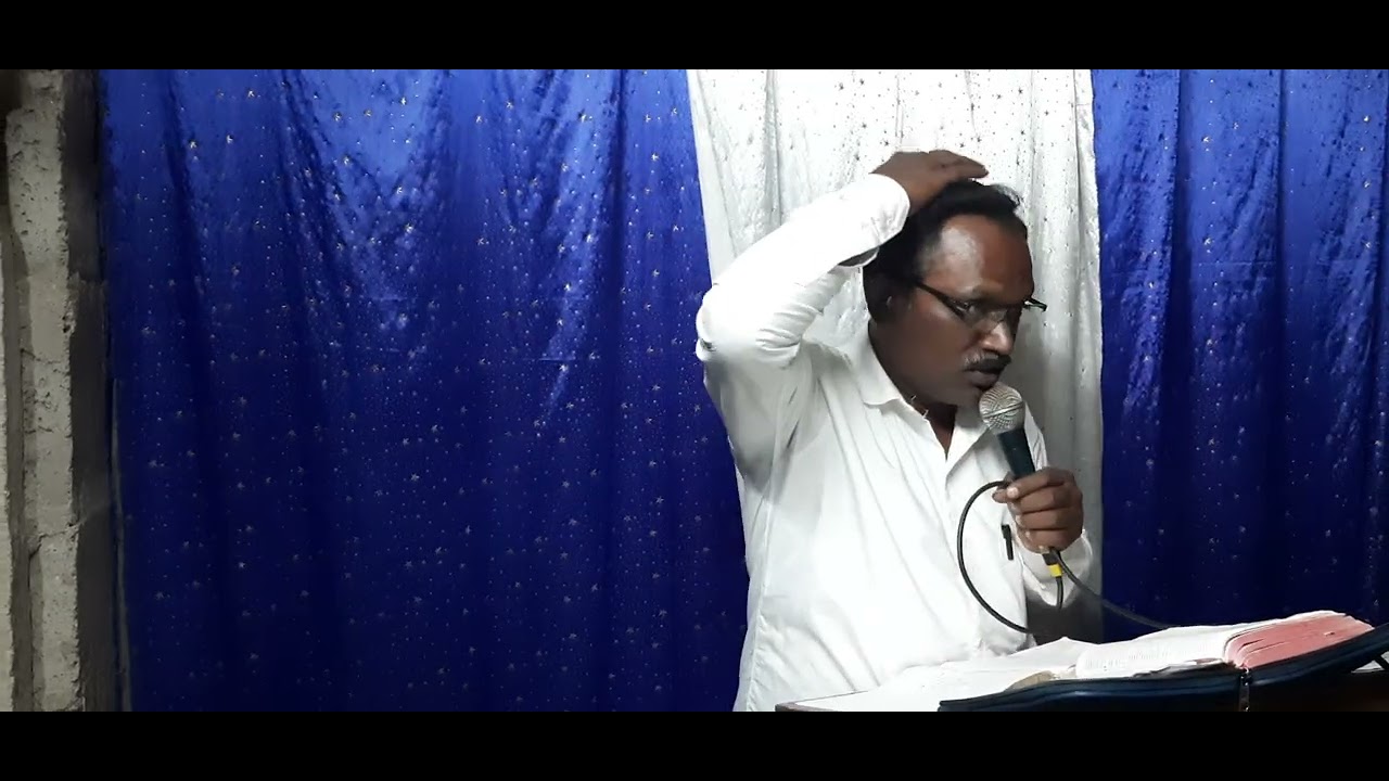 శ్రమదినాల ధ్యానాలు డే వన్, దేవుని కొరకు మనలను ప్రతిష్ట చేసుకోవాలి, ps :సుధాకర్ గారు.