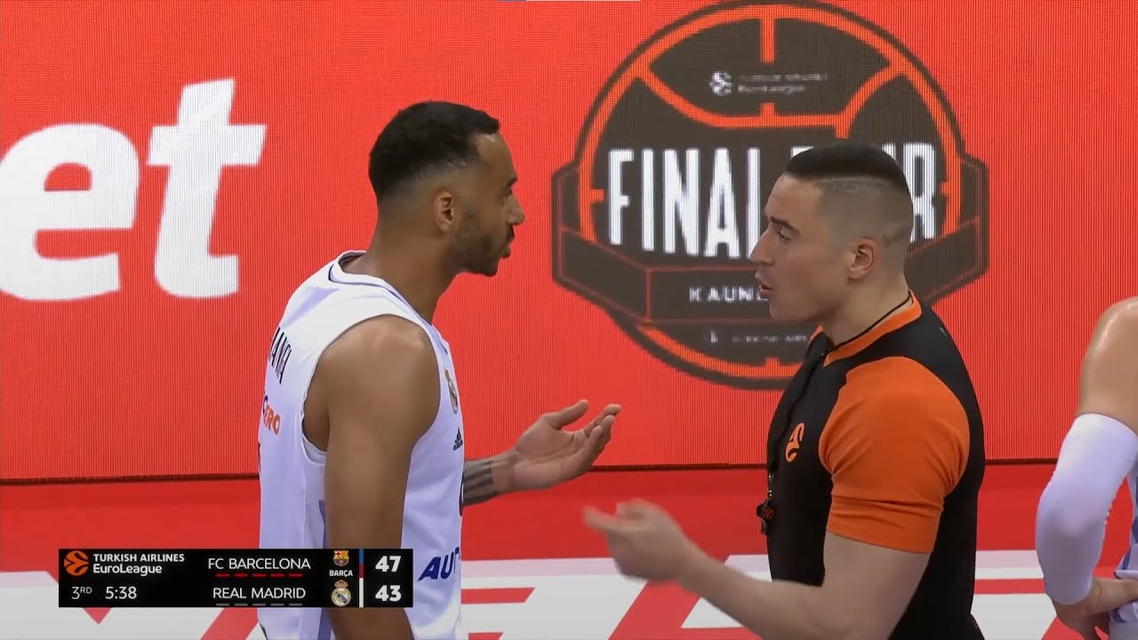 EUROLEAGUE 2023 - UNSPORTSMANLIKE FOULS - in Playoffs & Final-4.
