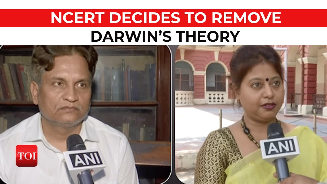 NCERT's decision to remove Darwin's theory of evolution from Class 10 books faces opposition