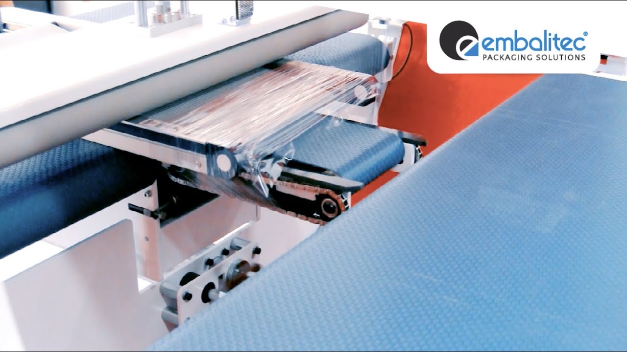 Automatic wrapping machine with strech film. Model: Lett-150 BSPT