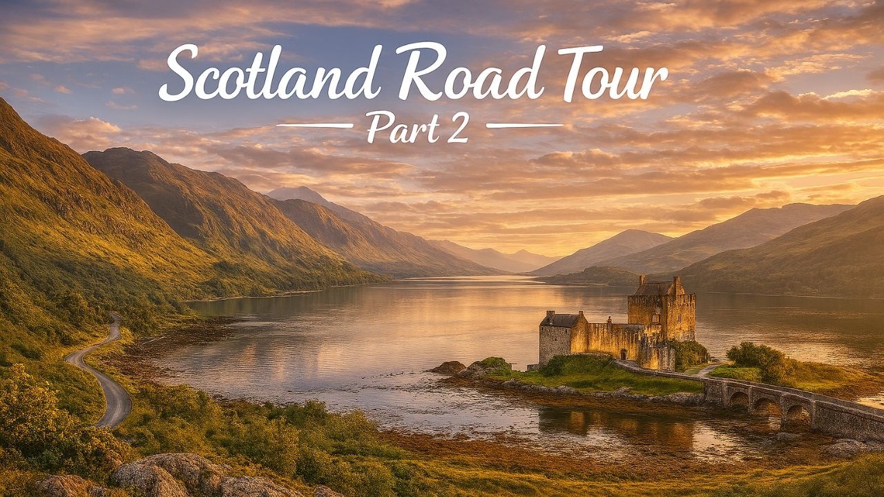 Scotland Road Tour 2025 Picturesque Landscapes – Part 2 | Tourist Attraction | 4K