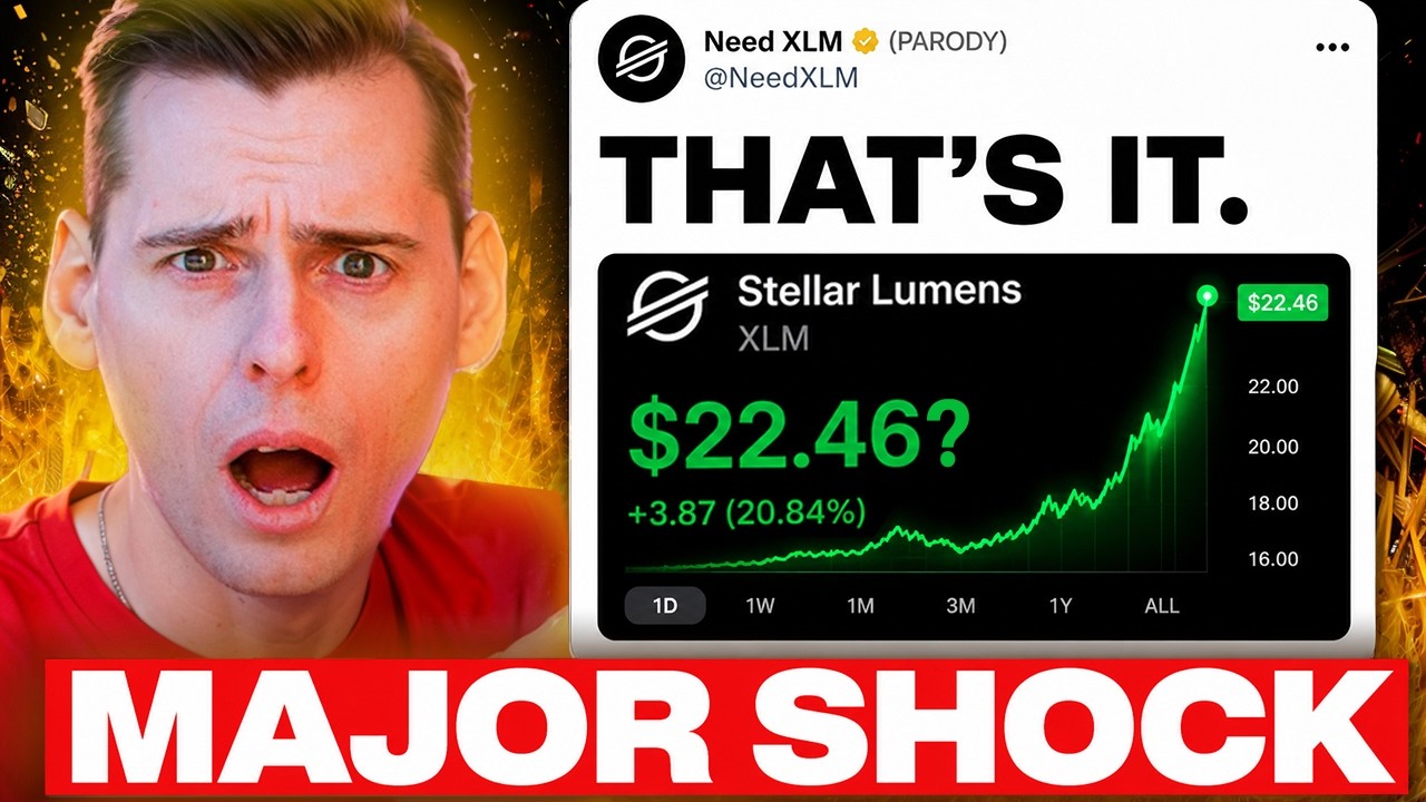 ГЛАВНАЯ ЦЕНОВАЯ БОМБА XLM... (ПРОСТО ВЗРЫВ МОЗГА)!!!