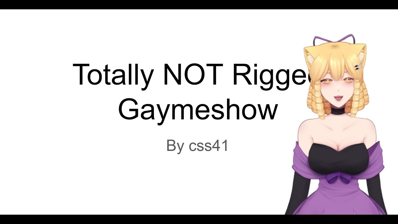 I Kidnapped Four Vtubers to Play A Totally NOT Rigged Gaymeshow